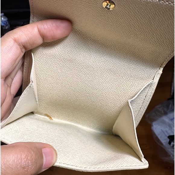 Louis Vuitton Ellise Trifold Azur Small wallet with duster - Picture 5 of 16